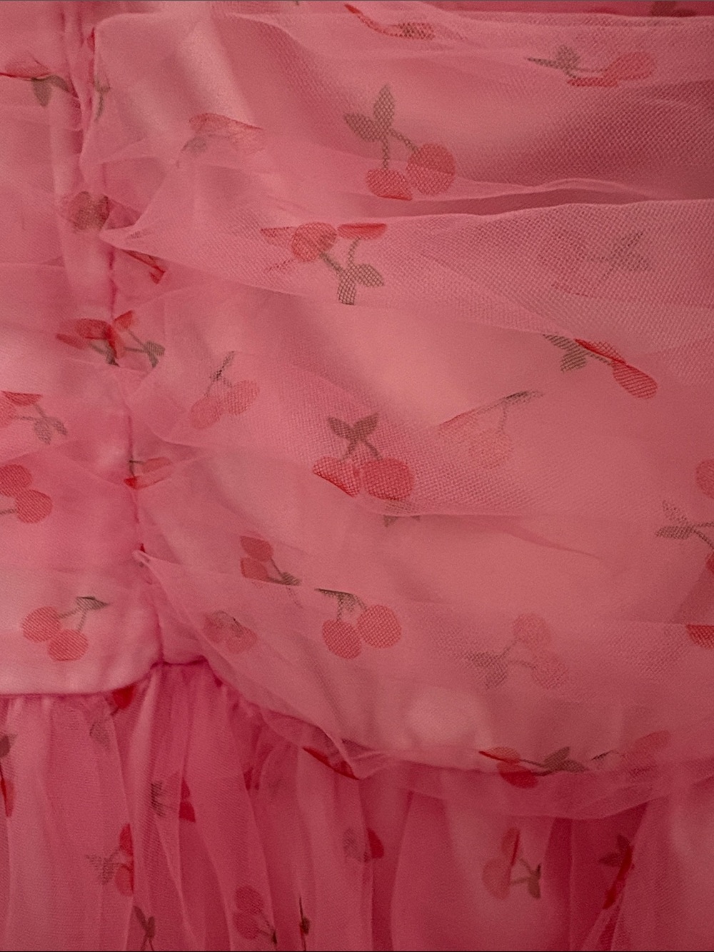 Retro Chic by Torrid Pink Floral Tulle Party Dress - Picture 4 of 5